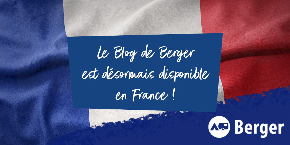 <span>Le Blog de Berger enfin en France !</span>