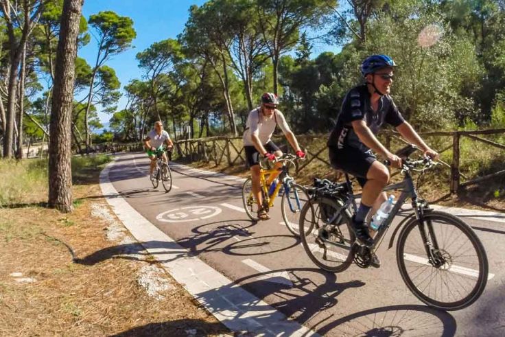 Las Dunas est un paradis pour les cyclistes ...&nbsp;